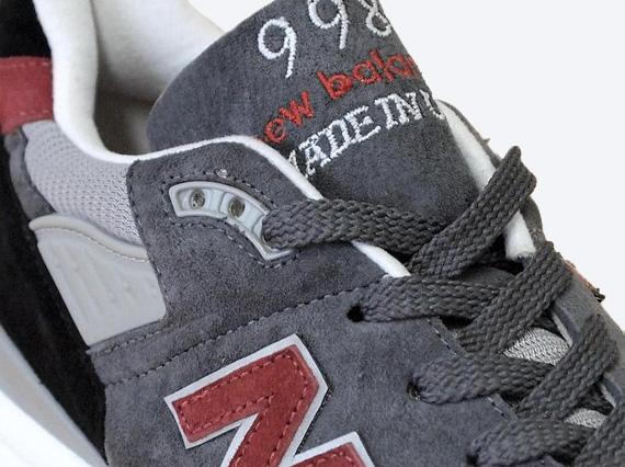 New Balance 998 ‘Made in USA’ – Grey – Black – Red
