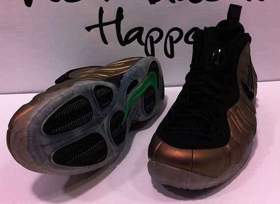 Nike foamposite cheap gym green