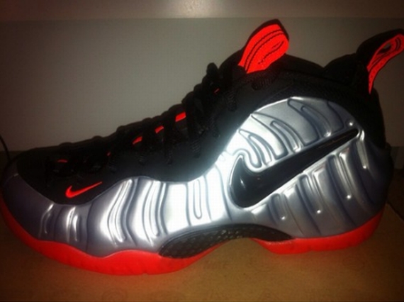 Nike Air Foamposite Pro Metallic Silver Black Available Early On Ebay 02