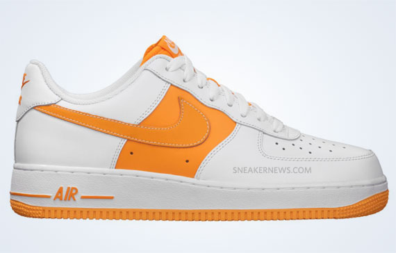 NEW Nike Air Force 1 Low Sherbinski Complex Con Exclusive White Size 11  Orange