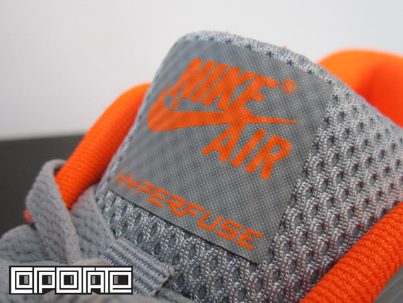 Nike Air Max 90 Hyperfuse Stealth Total Orange 5