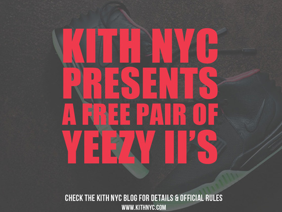 Nike Air Yeezy 2 Kith Giveaway Release Info 1