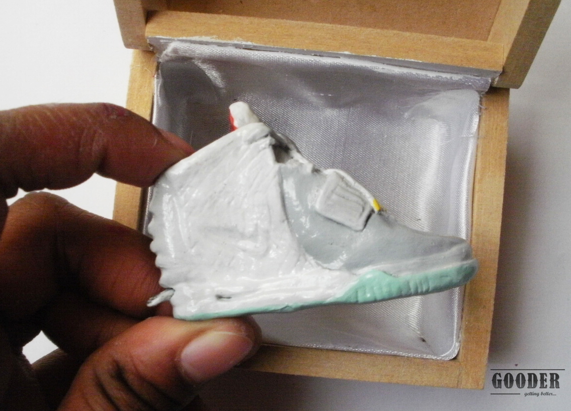 OLYMPUS DIGITAL CAMERA Nike Air Yeezy 2 Miniatures By Gooder 17