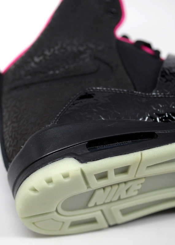 Nike Air Yeezy Black Pink Solar Red Comparison 15