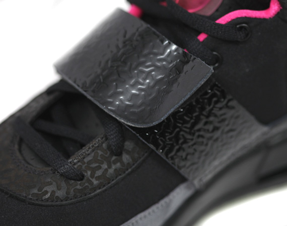Nike Air Yeezy Black Pink Solar Red Comparison 17