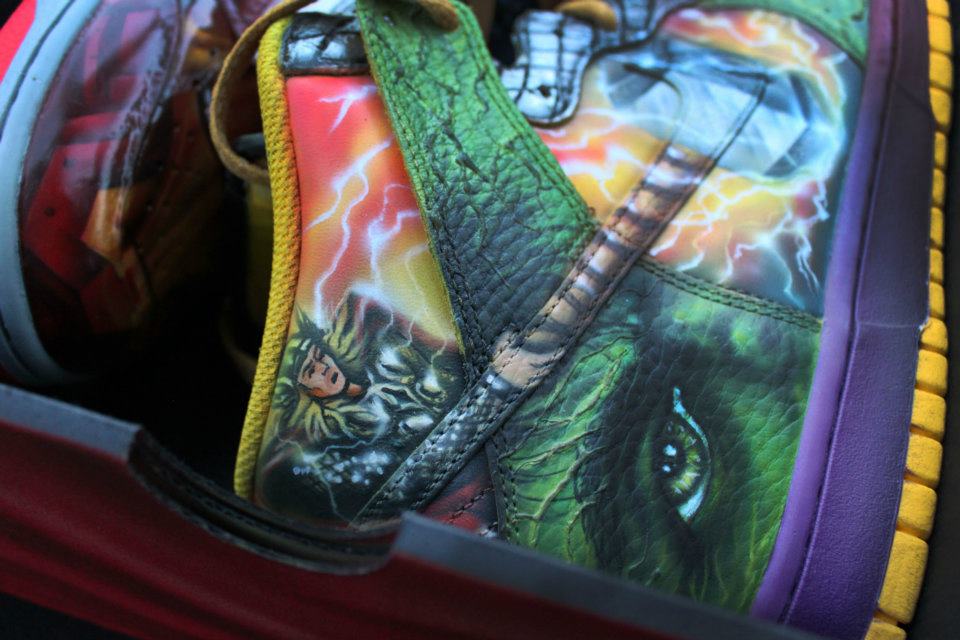 nike-dunk-high-what-the-vengers-custom-by-expression-airbrush-17 Nike Dunk High What The Vengers Custom By Expression Airbrush 17