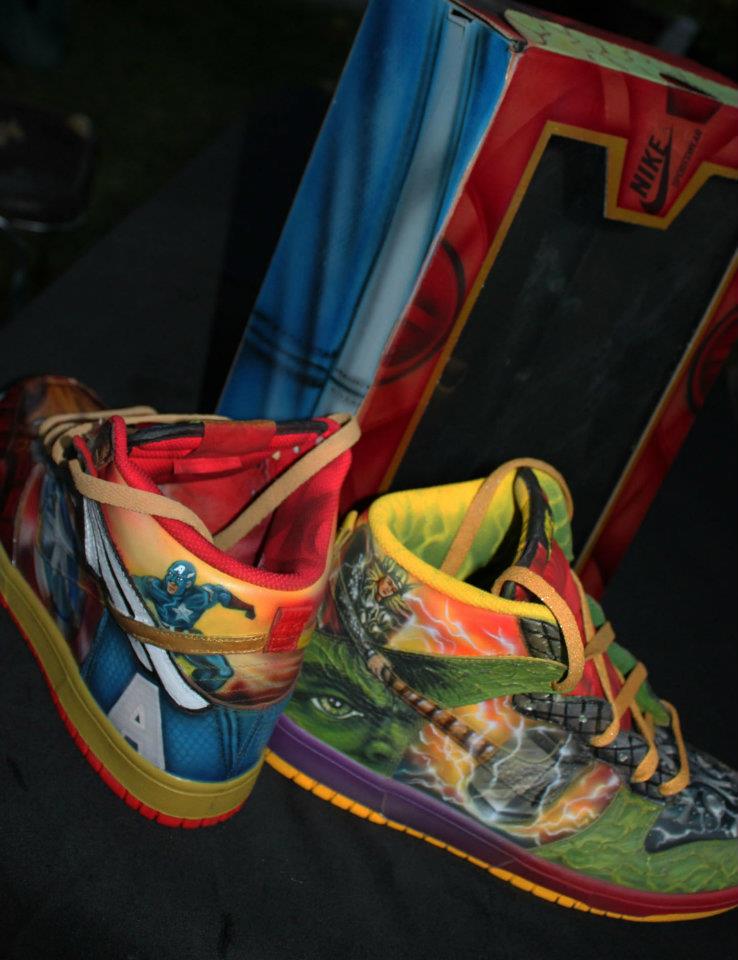 nike-dunk-high-what-the-vengers-custom-by-expression-airbrush-20 Nike Dunk High What The Vengers Custom By Expression Airbrush 20