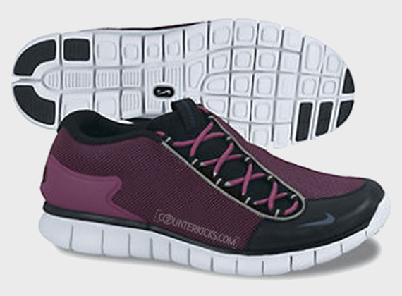Nike Footscape Free Black Dark Pink White Holiday 2012