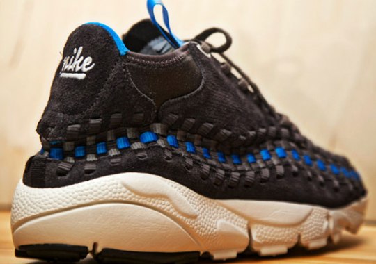 nike footscape woven chukka motion black grey blue 1