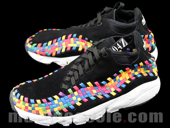 Nike Footscape Woven Chukka Motion Rainbow Black 5