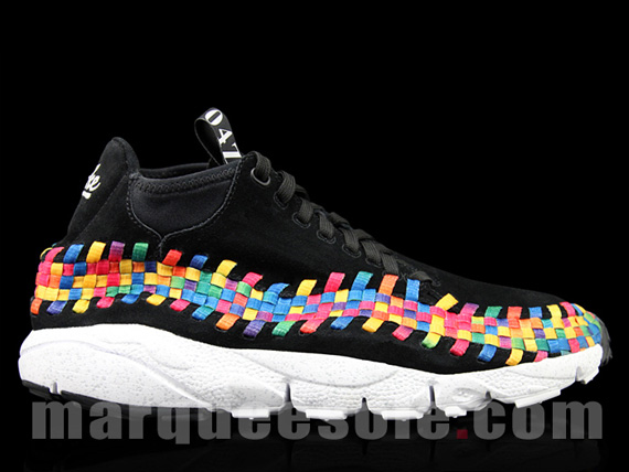 Nike Footscape Woven Chukka Motion Rainbow Black 7