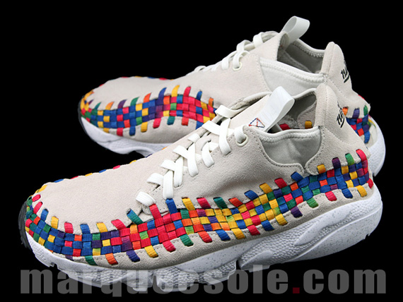 Nike Footscape Woven Chukka Rainbow Beige 5
