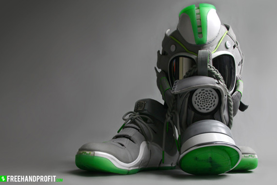 Nike Lebron Iv Dunkman Gas Mask 2