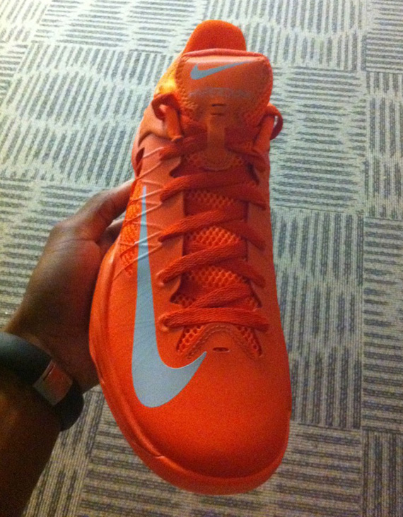 Nike Lunar Hyperdunk Low Orange Silver 3