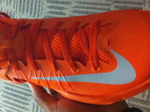 Nike Lunar Hyperdunk Low - Orange - Silver