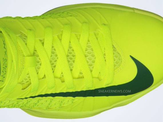 Nike Lunar Hyperdunk+ – Volt – Gorge Green