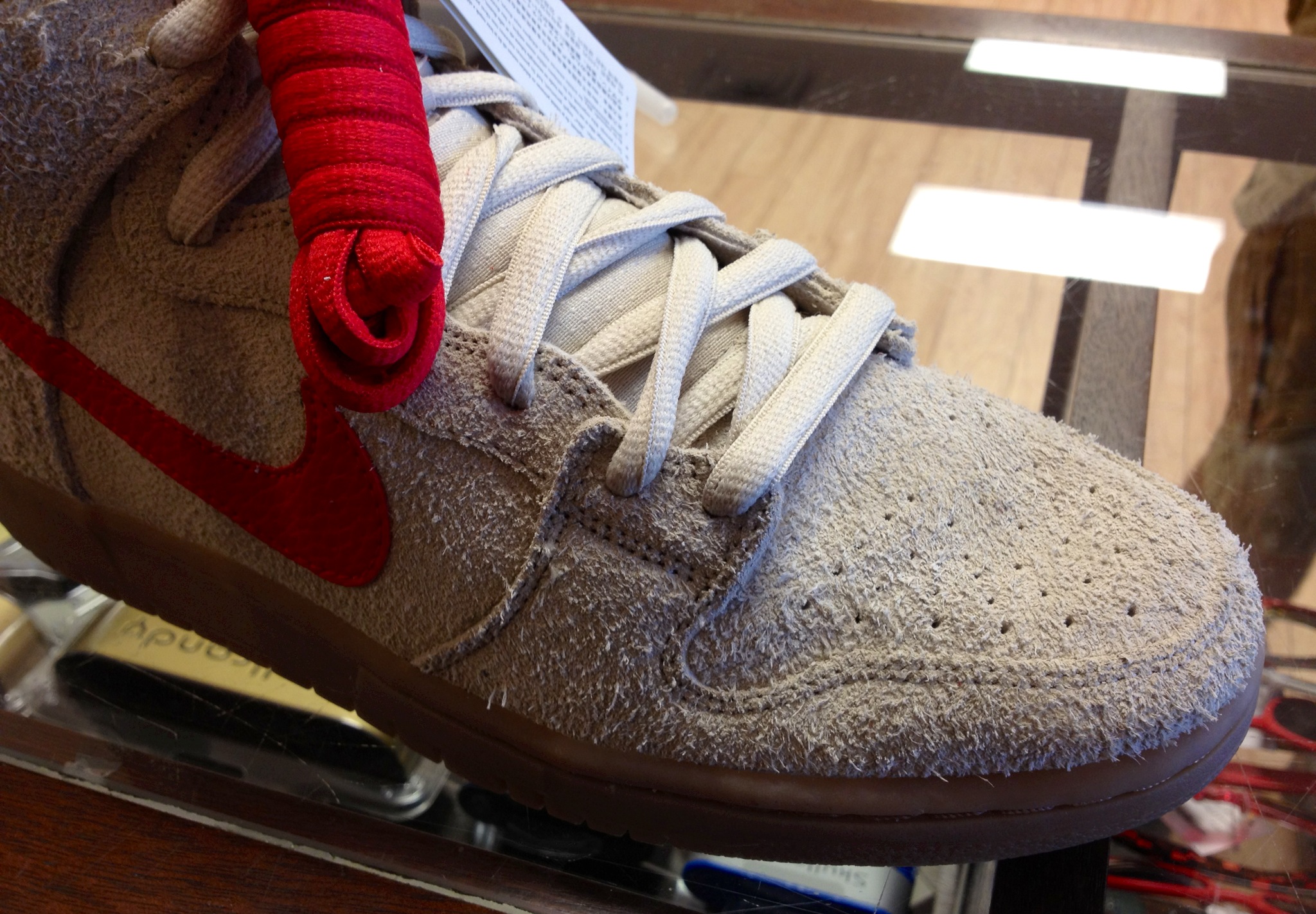 Nike Sb Dunk High Vanilla Suede