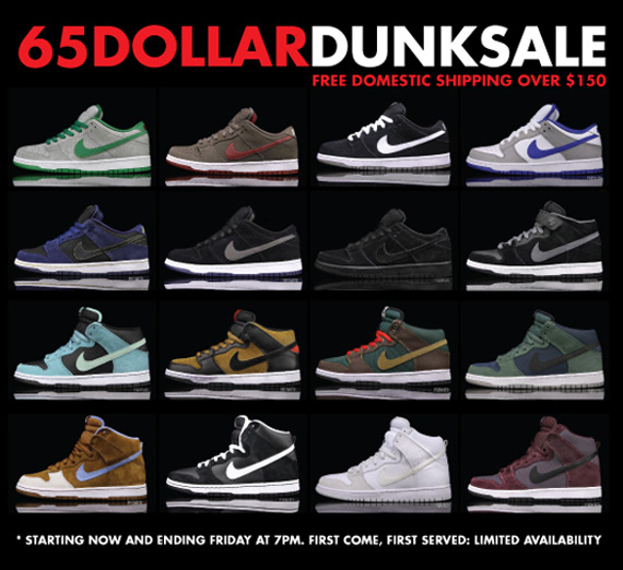 SB $65 Dunk Sale @ Premier - SneakerNews.com