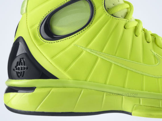 Nike Zoom Huarache 2k4 Volt Volt Black 6