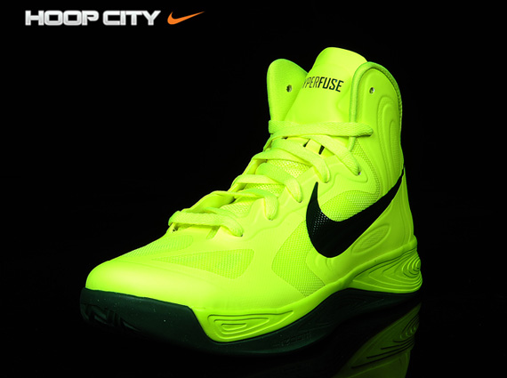 Nike Zoom Hyperfuse 2012 Volt Gorge Green 2