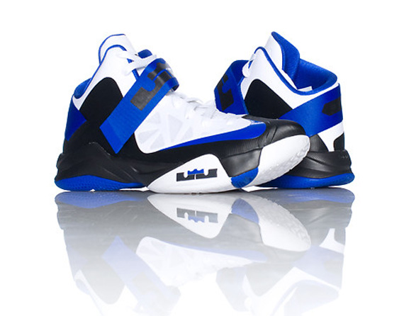 Nike Zoom Soldier 6 White Black Blue Available 1