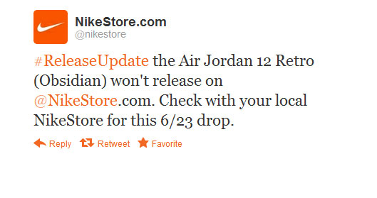 Nikestore Not Releasing Obsidian Xii