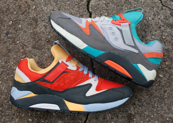 What is in Saucony Grid 9000 Technology?