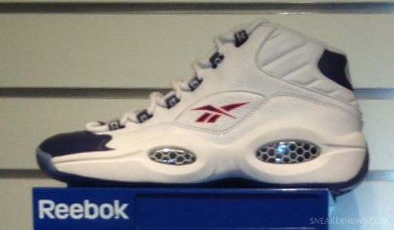 Reebok Question White Blue 2012 Retro