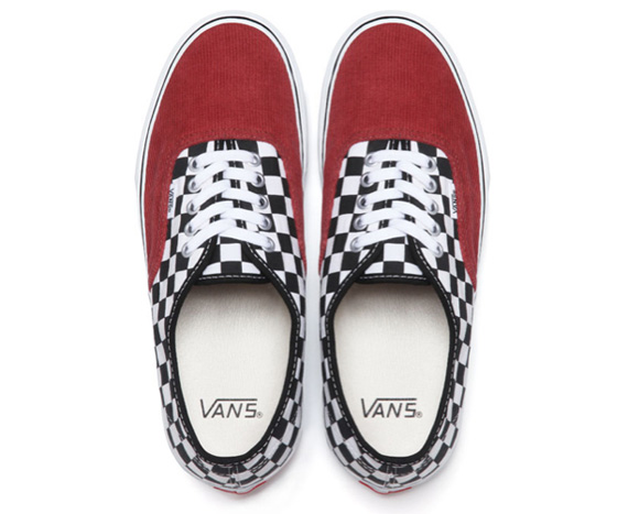 Supreme x Vans Authentic Corduroy Checker - Release Date - SneakerNews.com