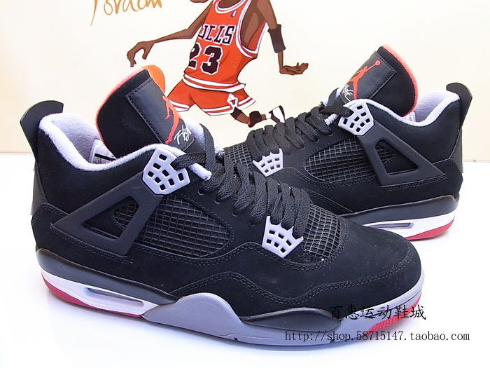Exif_JPEG_PICTURE Air Jordan Iv Black Cement Grey Fire Red 13