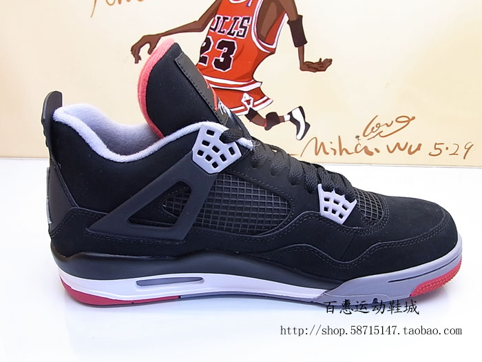 Exif_JPEG_PICTURE Air Jordan Iv Black Cement Grey Fire Red 14