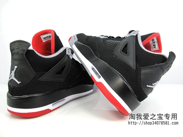 air-jordan-iv-gs-black-cement-grey-fire-red-04 Air Jordan Iv Gs Black Cement Grey Fire Red 04