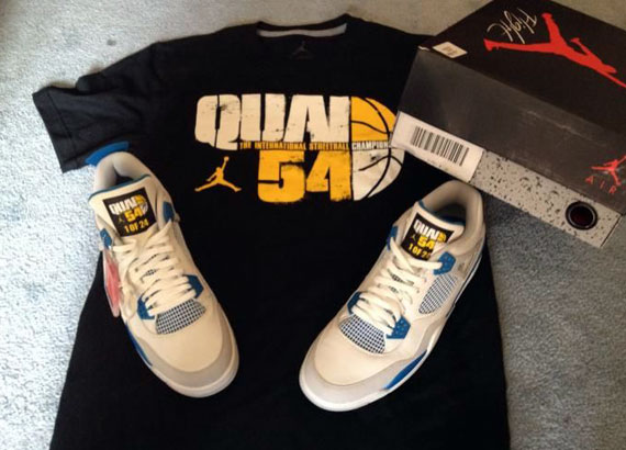 Air jordan Won Iv Military Quai 54