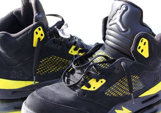 Air Jordan V “Thunder” Customs by El Cappy