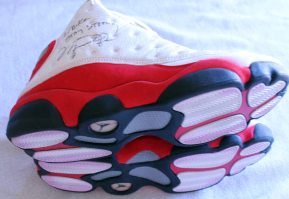 Air Jordan Xiii Autographed For Mike Tyson 3