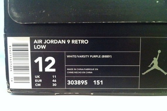 Bibby Air Jordan 9 Low Ppl 6