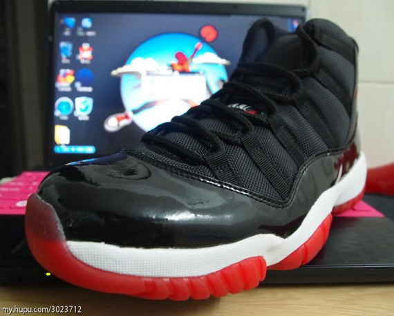 Black Red Air Jordan Xi 1
