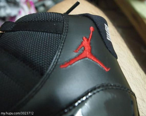 Black Red Air Jordan Xi 5