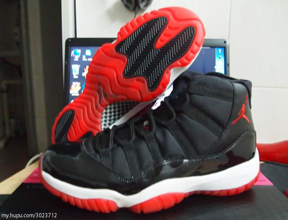 Black Red Air Jordan Xi 7