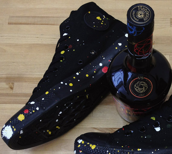 Futura Hennessy Sneakers aus Stoff Converse 4