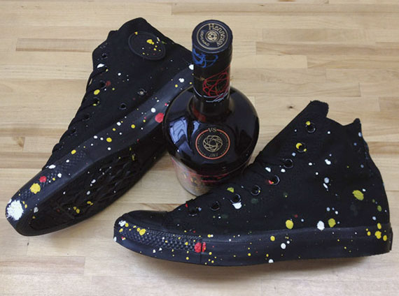 Futura x Hennessy x Sneakers aus Stoff Converse