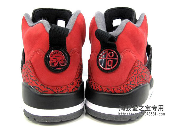 Jordan Spiz'ike GS - Red - Black - SneakerNews.com