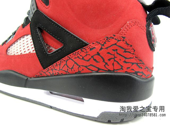 Jordan Spizike Gs Red Black 4