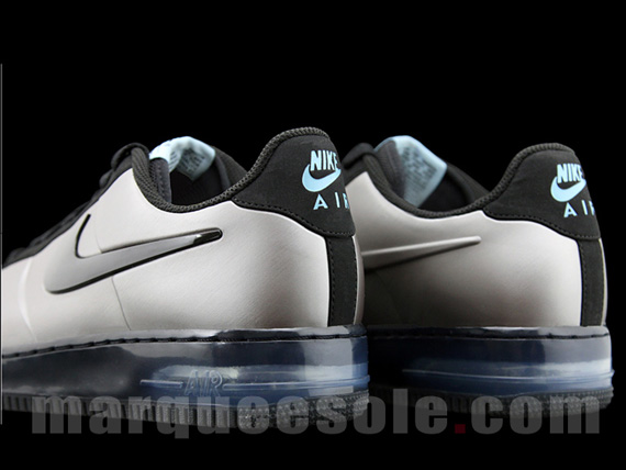 silver foamposite air force 1