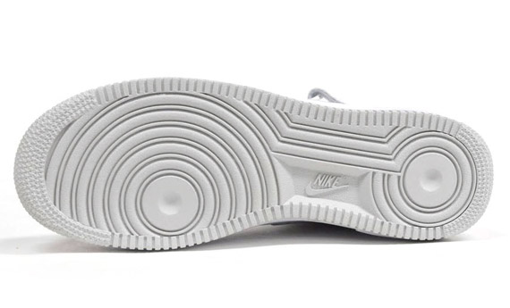 Nike Air Force 1 Mid White Metallic Silver 5