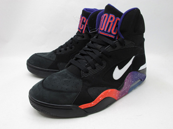 Nike Air Force 180 High Black White Court Purple Rave Pink 1