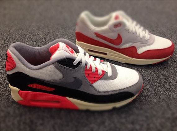 radiador Derivar Comida sana Nike Air Max 1 & Air Max 90 VNTG OG Colorways - SneakerNews.com