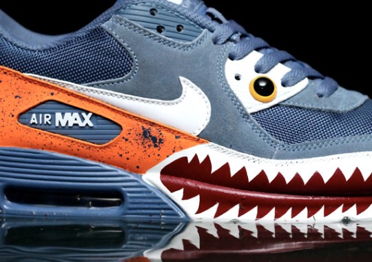 Nike Air Max 90 “Piranha” Customs By Emilio Zuniga