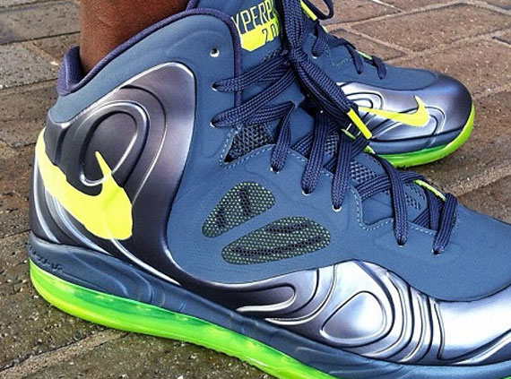 Nike Air Max Hyperposite – Charcoal – Atomic Green