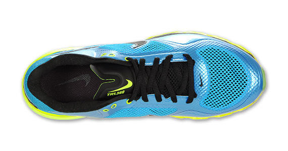 Nike Air Max Trainer 360 Breathe Blue Glow Volt Black 2
